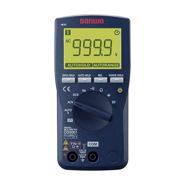 Sanwa 4 Digit / 9999 Count TRMS Digital Multimeter, CD5001 — view 1