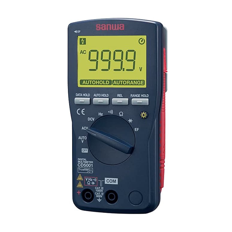 Sanwa 4 Digit / 9999 Count TRMS Digital Multimeter, CD5001 — view 2