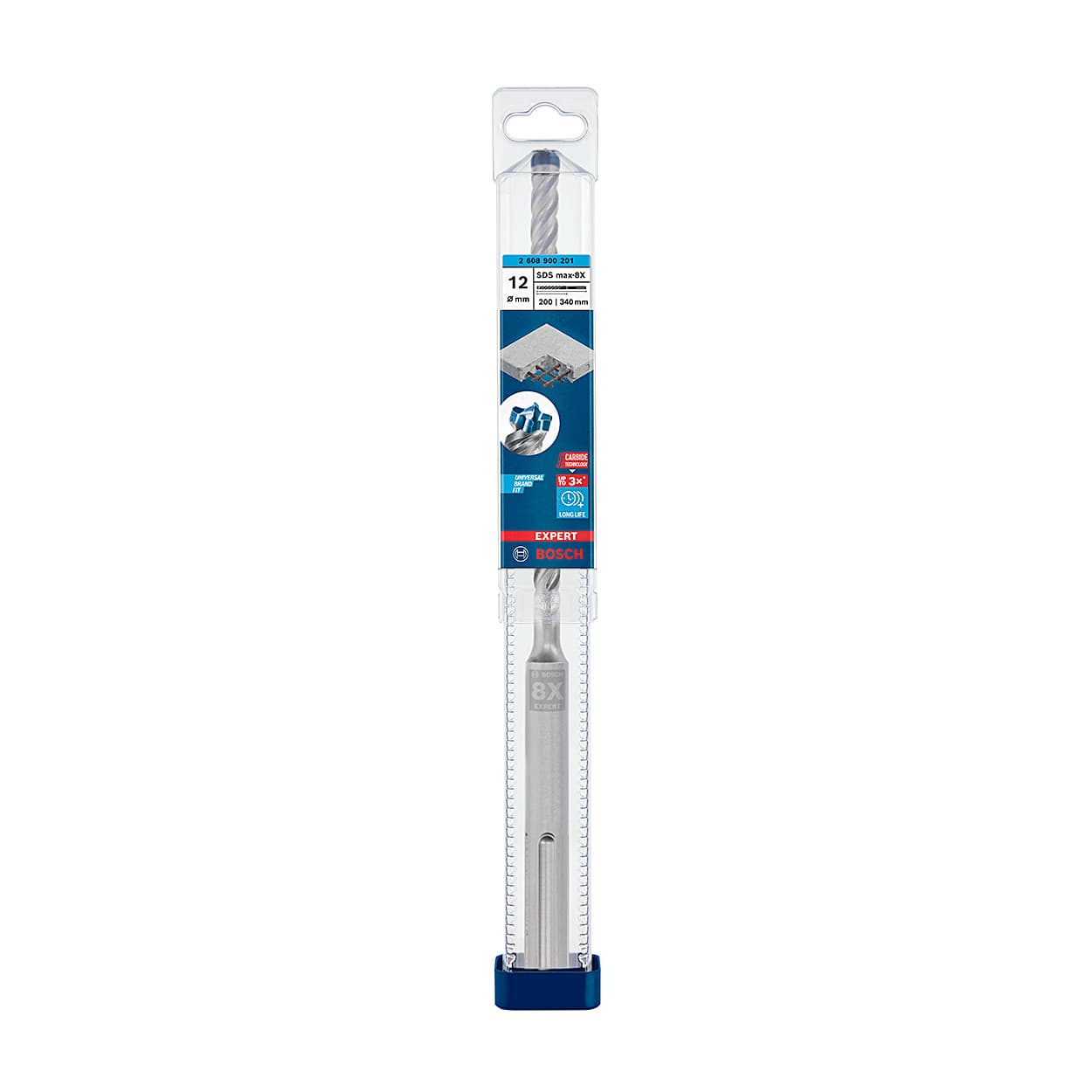 Bosch 12 x 740 mm Expert SDS Max - 8x Hammer Drill Bit, 2 608 900 203