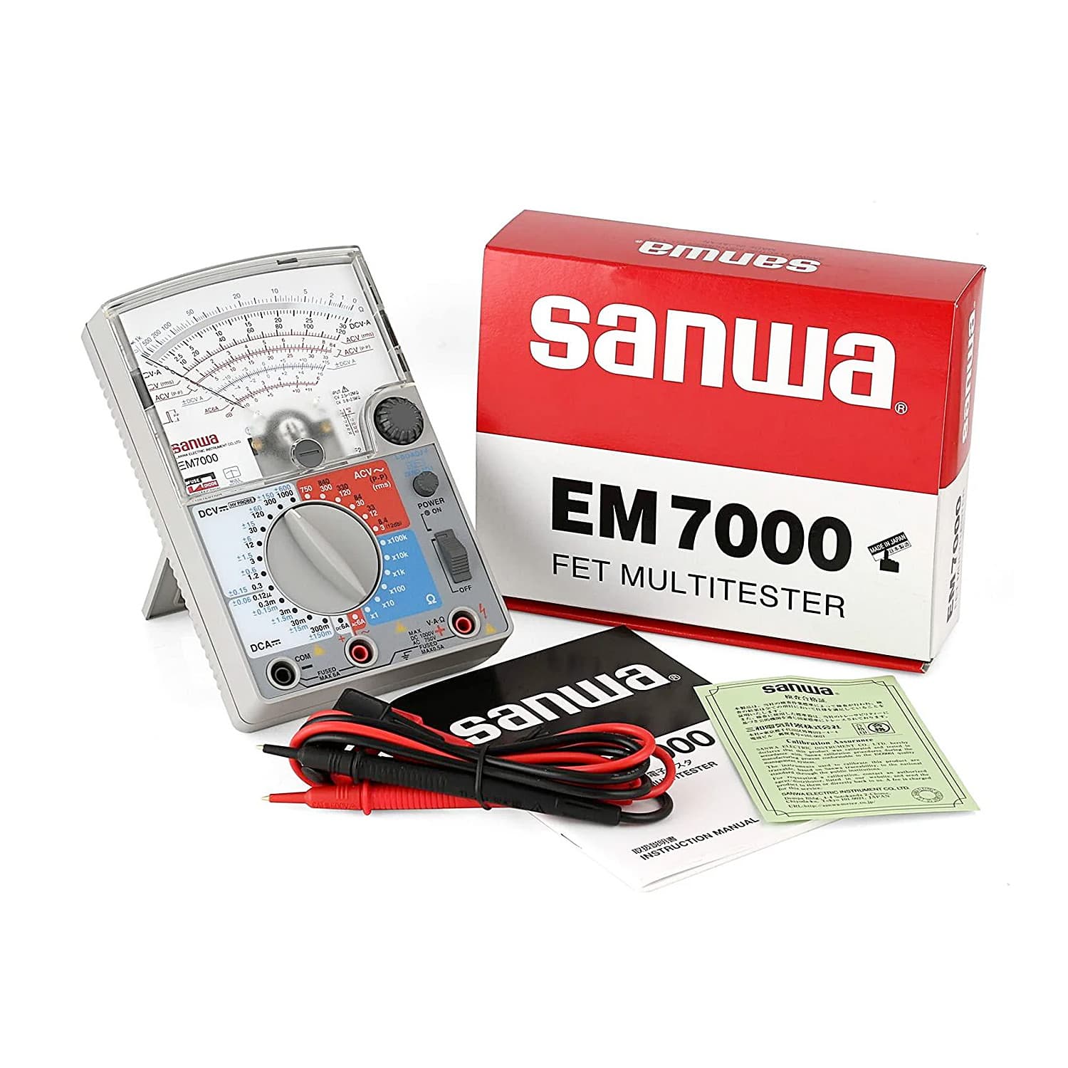 Sanwa 0.3 - 1000V Analog Multimeter, EM7000 — view 2
