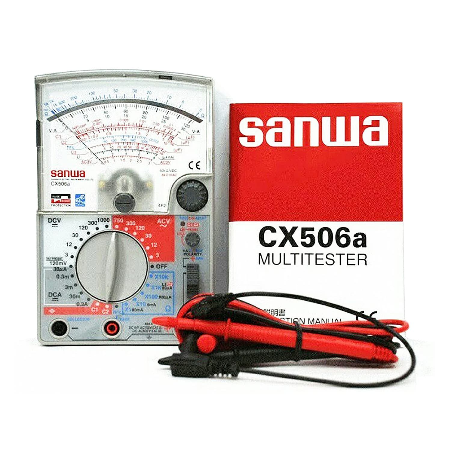Sanwa 3 - 1000V Analog Multimeter, CX506A — view 3