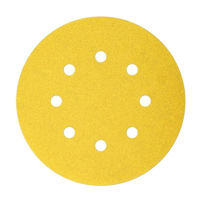 Bosch 125 mm / 320 Grit Velcro Sheets (8 Holes), 2 608 601 661