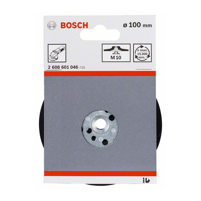 Bosch 100 mm Backing Pads For Fibre Sanding Discs, 2 608 601 046 — view 2