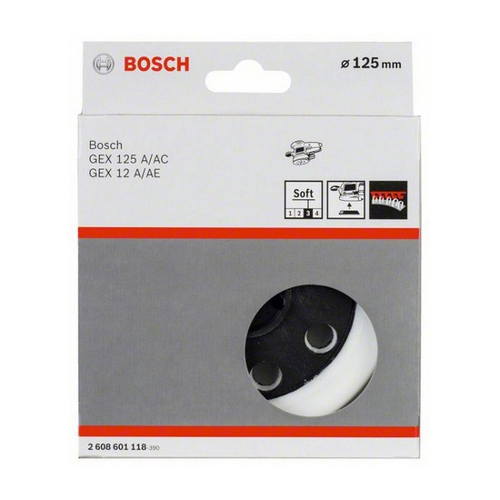 Bosch 125 mm Backing Pads For Fibre Sanding Discs, 2 608 601 118 — view 2