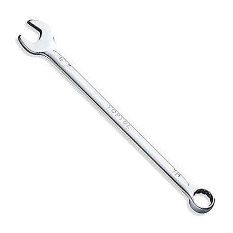 Toptul 11 mm 15° Offset Extra Long Combination Wrench (Satin Chrome Finished), AAEL1111