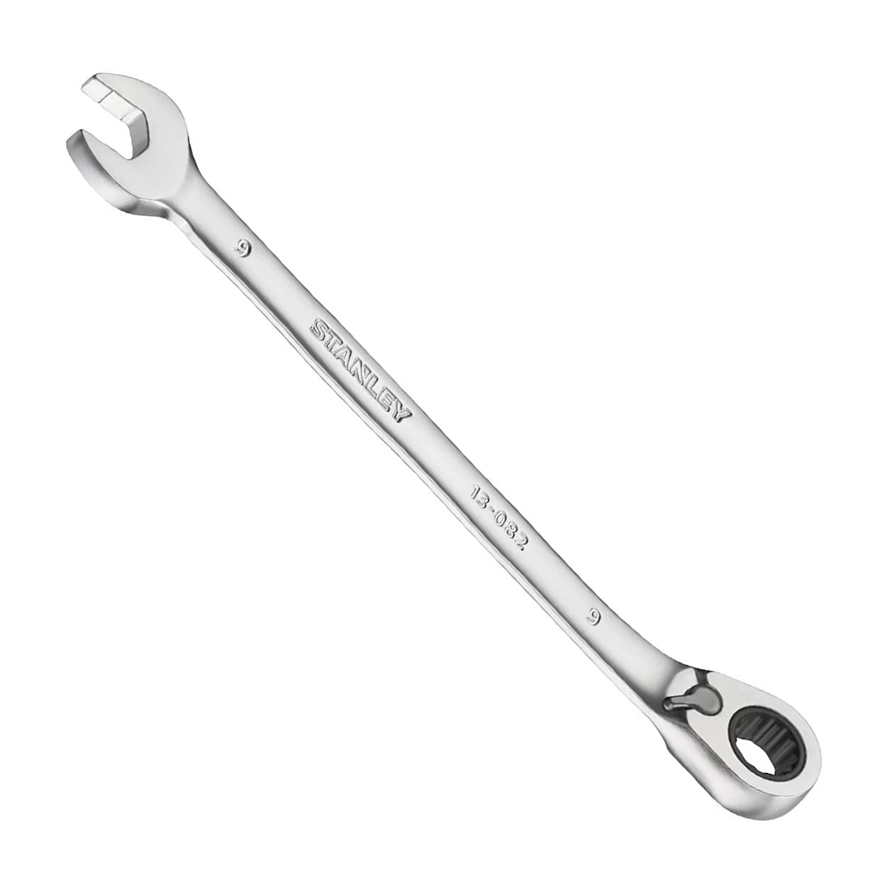 Stanley 9 mm Fatmax Anti-Slip Reversible Combination Ratchet Wrenches, FMMT13082-0