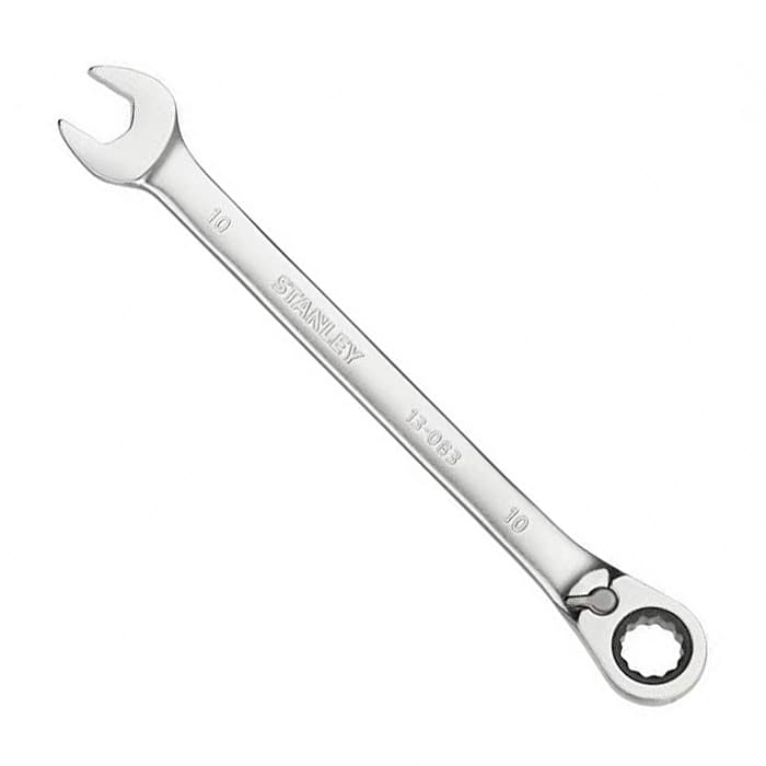 Stanley 10 mm Fatmax Anti-Slip Reversible Combination Ratchet Wrenches, FMMT13083-0 — view 1