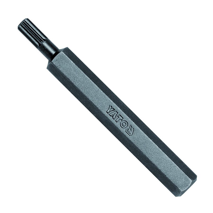 Yato M5 x 70 mm Length Spline Impact Screwdrivers Bits (Pack of 20 Pcs), YT-7971