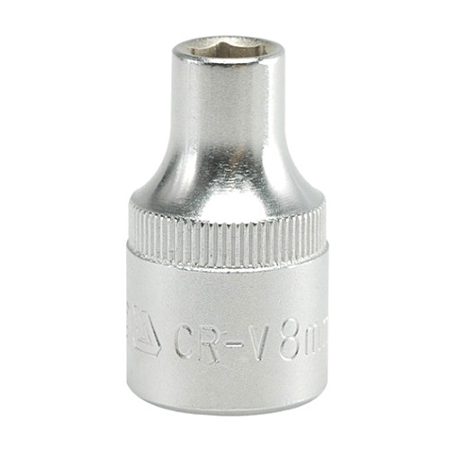 Yato 8 mm, 1/2 Inch Sq. Drive Hexagonal Socket 6PT, YT- 1201