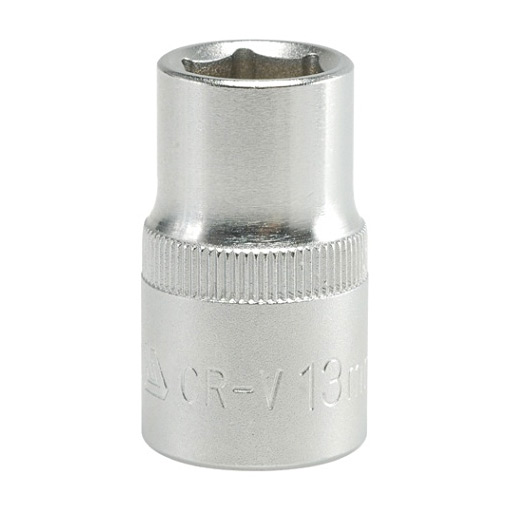 Yato 13 mm, 1/2 Inch Sq. Drive Hexagonal Socket 6PT, YT- 1206