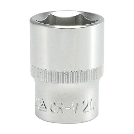 Yato 20 mm, 1/2 Inch Sq. Drive Hexagonal Socket 6PT, YT- 1213