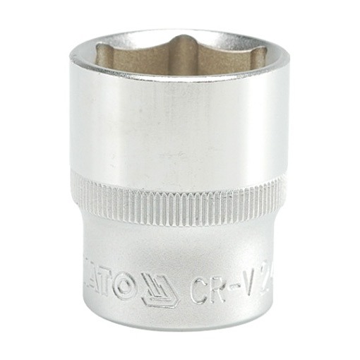 Yato 24 mm, 1/2 Inch Sq. Drive Hexagonal Socket 6PT, YT- 1217
