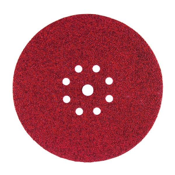 Makita 225 mm / 120 Grit Abrasive Paper Disc - 9 Holes (Pack of 25 Pcs), B-68404
