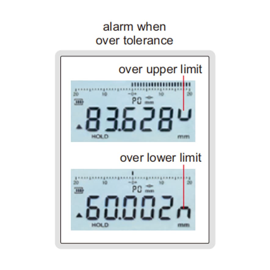Insize 150 - 175 mm Wireless High Precision Digital Snap Gauge, 3351-175AWL — view 4