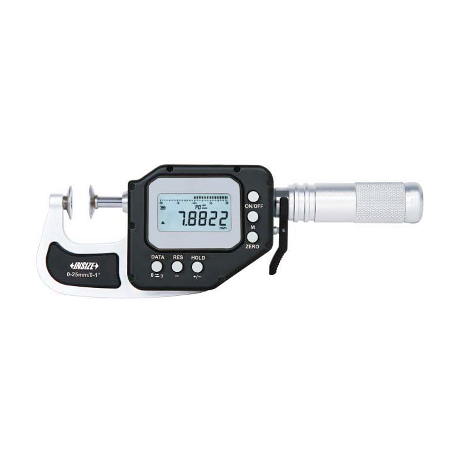 Insize 0 - 25 mm Wireless High Precision Digital Disk Snap Gauge, 3353-25AWL — view 1