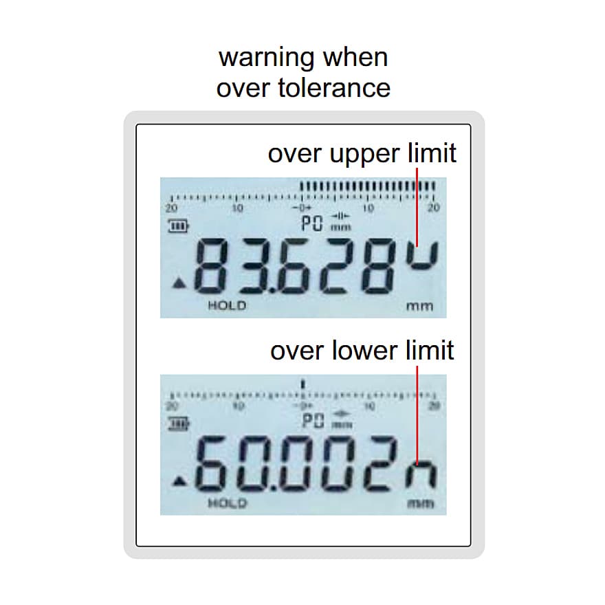 Insize 0 - 25 mm Wireless High Precision Digital Disk Snap Gauge, 3353-25AWL — view 4