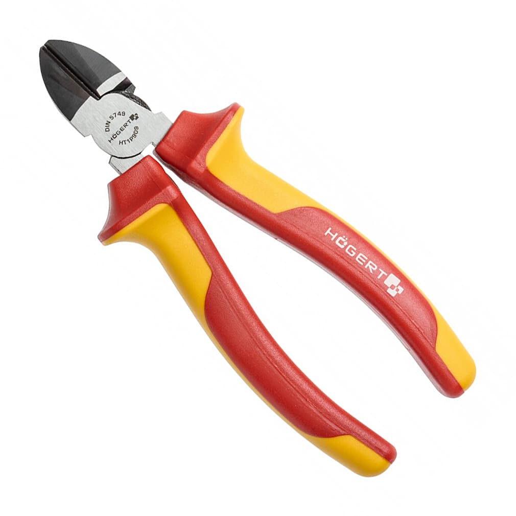 Hogert 6 inch / 160 mm Insulated Diagonal Side Cutting Pliers (VDE), HT1P909 — view 1