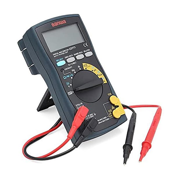 Sanwa 4000 Count Digital Multimeter with Backlight & Continuity Buzzer, CD771 — view 3
