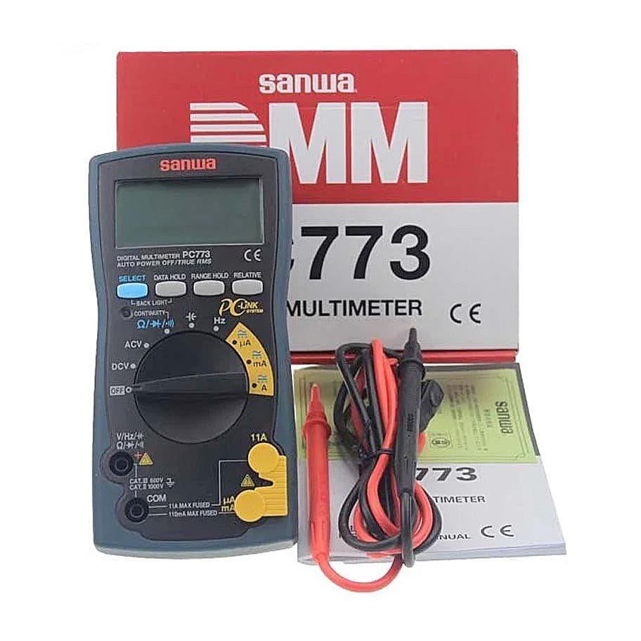 Sanwa 11000 Count TRMS Digital Multimeter with PC Link, PC773 — view 3