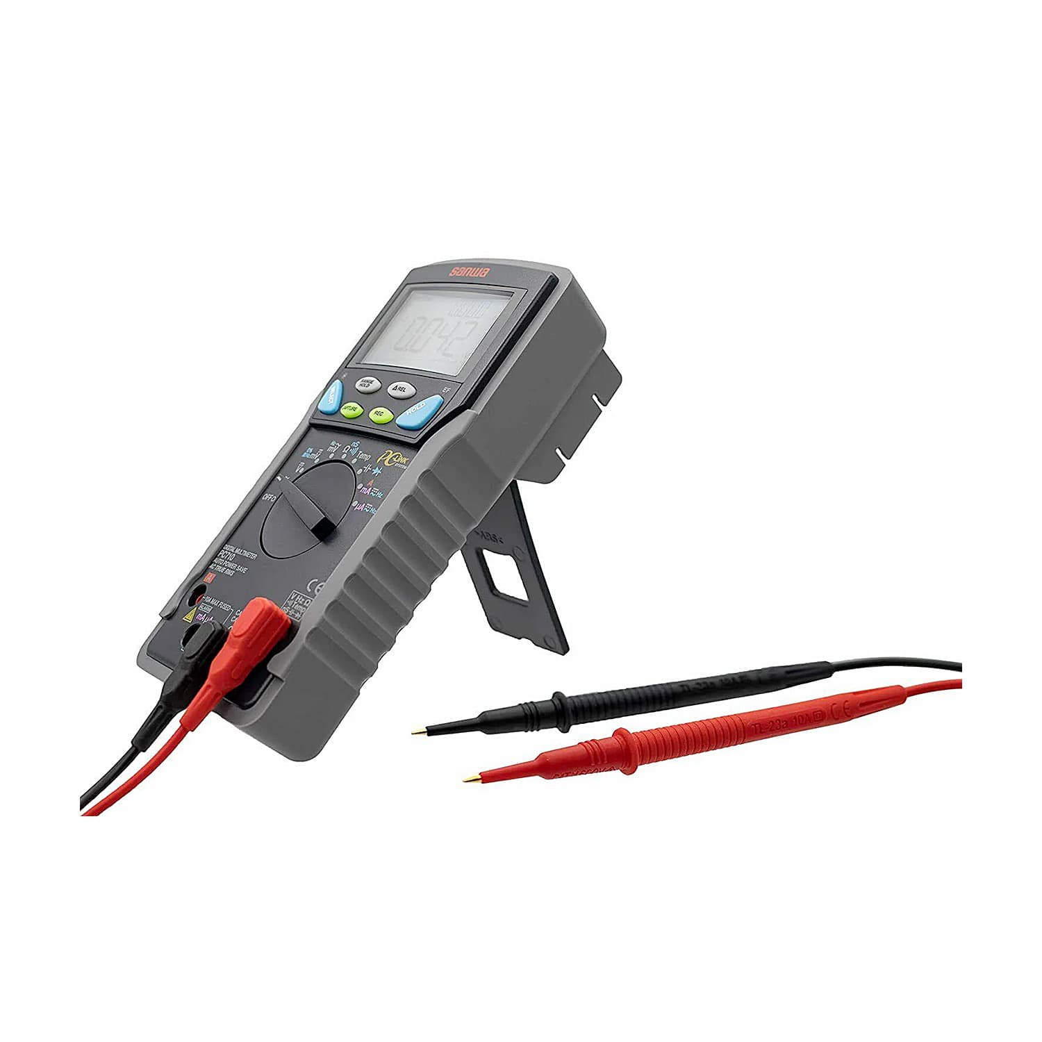 Sanwa 9999 Count TRMS Digital Multimeter with Dual Channel Display, PC710 — view 2