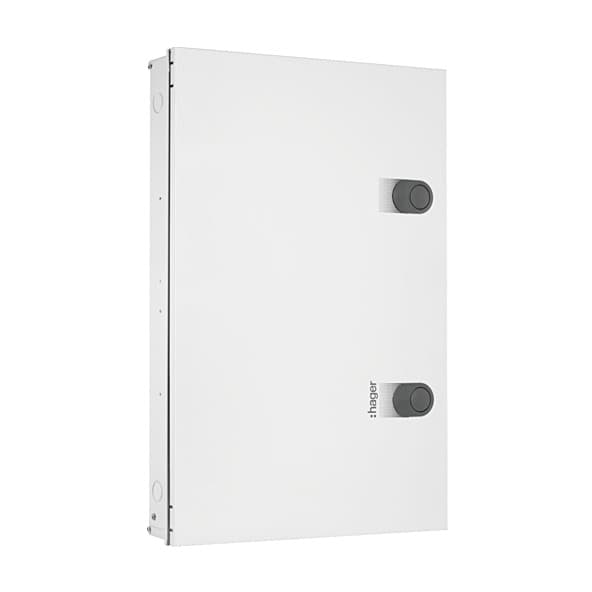 Hager Novello+ 2 Row Double Door - TPN Flexi DBs (IP43), VYF214D