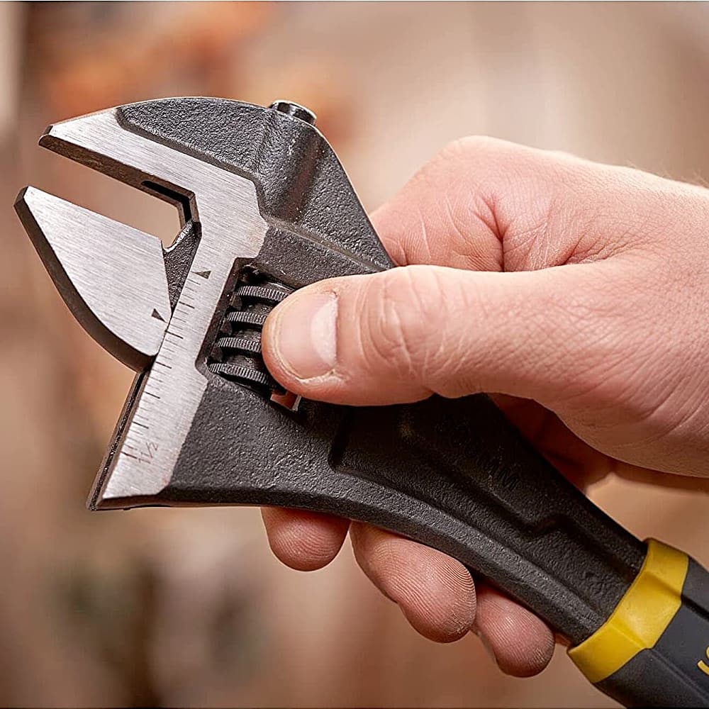 Stanley 150 mm / 6 inch Fatmax Bi-Material Quick Adjustable Wrench (Black Phosphate Finish), FMHT13125-0 — view 5