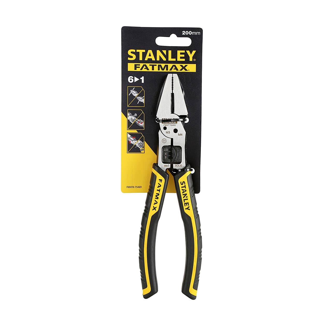 Stanley 8 inch / 200 mm Fatmax Multiuse 6-In-1 Universal Plier, FMHT0-75469 — view 3