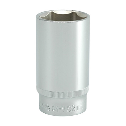 Yato 32 mm, 1/2 Inch Sq. Drive Hexagonal Deep Socket 6PT, YT- 1240