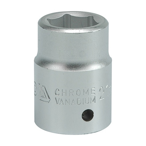 Yato 21 mm, 3/4 Inch Sq. Drive Hexagonal Socket 6PT, YT-1302