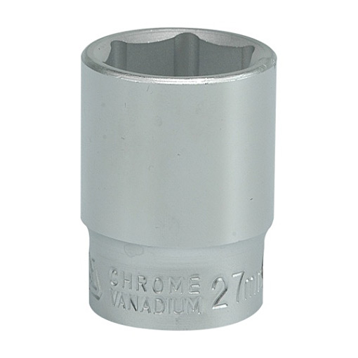 Yato 28 mm, 3/4 Inch Sq. Drive Hexagonal Socket 6PT, YT-1309
