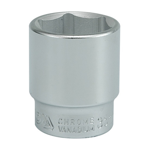 Yato 35 mm, 3/4 Inch Sq. Drive Hexagonal Socket 6PT, YT-1315