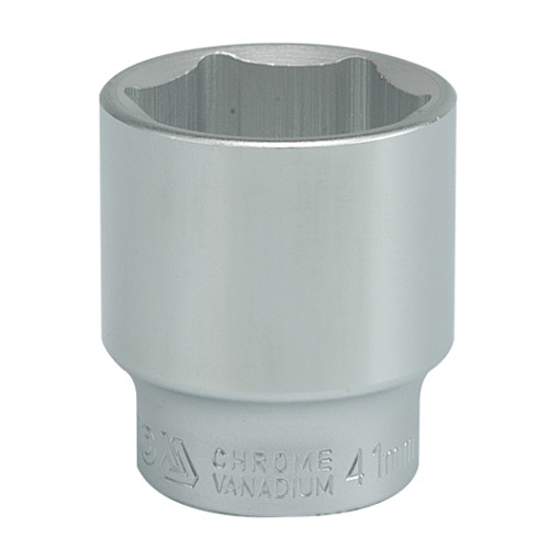 Yato 41 mm, 3/4 Inch Sq. Drive Hexagonal Socket 6PT, YT-1318