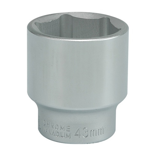 Yato 43 mm, 3/4 Inch Sq. Drive Hexagonal Socket 6PT, YT-1320