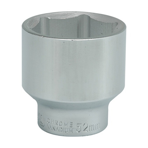 Yato 52 mm, 3/4 Inch Sq. Drive Hexagonal Socket 6PT, YT-1326