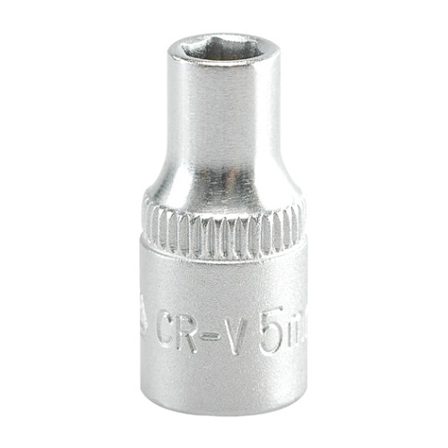 Yato 5 mm, 1/4 Inch Sq. Drive Hexagonal Socket 6PT, YT-1403