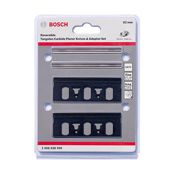 Bosch Professional Carbide Planer Knife & Adaptor Set, 2 608 838 999 — view 1