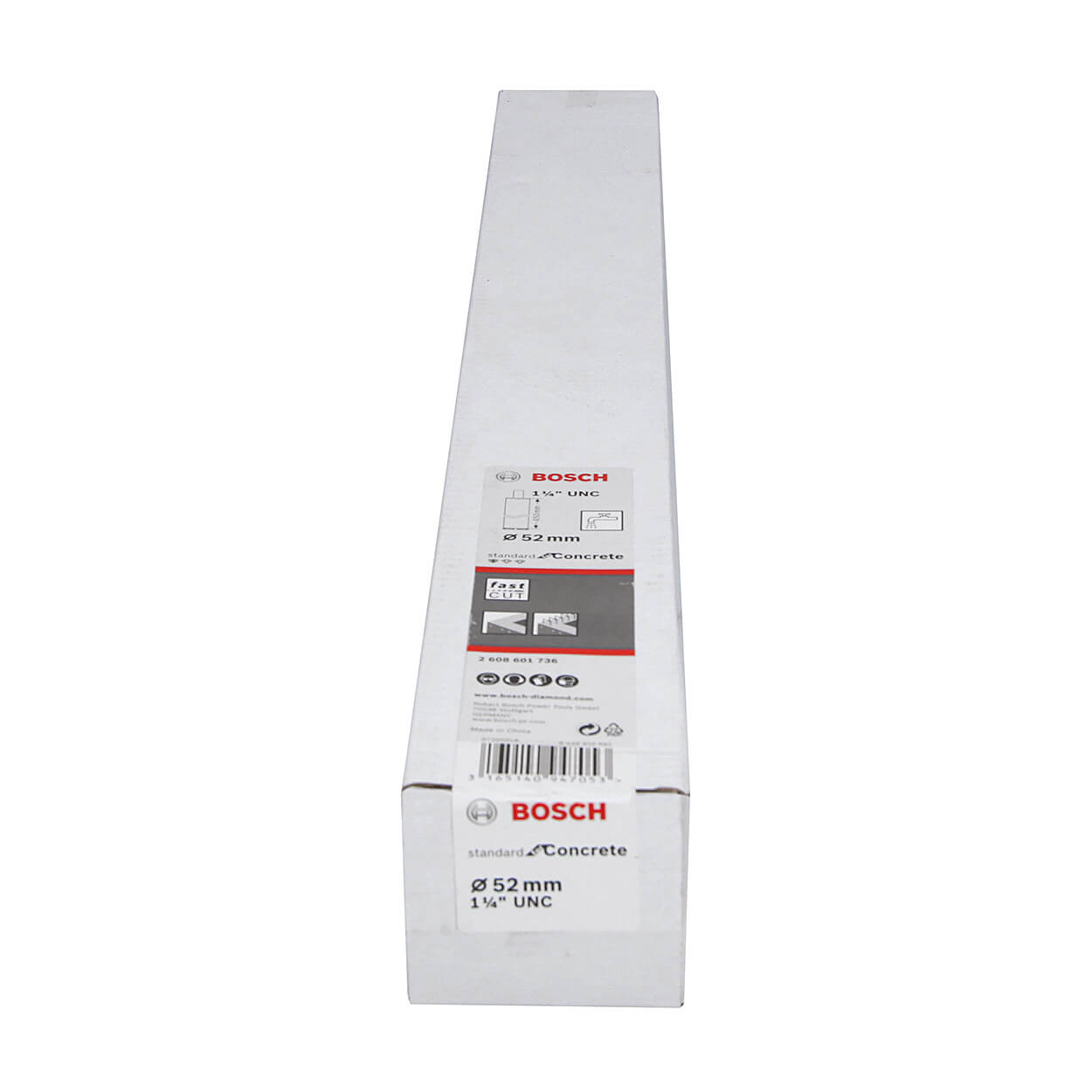 Bosch 52 mm / 1-1/4 Inch UNC Diamond Core Cutting Bits , 2 608 601 736 — view 2