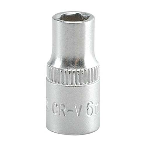 Yato 6 mm, 1/4 Inch Sq. Drive Hexagonal Socket 6PT, YT-1405