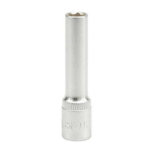 Yato 6 mm, 1/4 Inch Sq. Drive Hexagonal Deep Socket 6PT, YT-1417