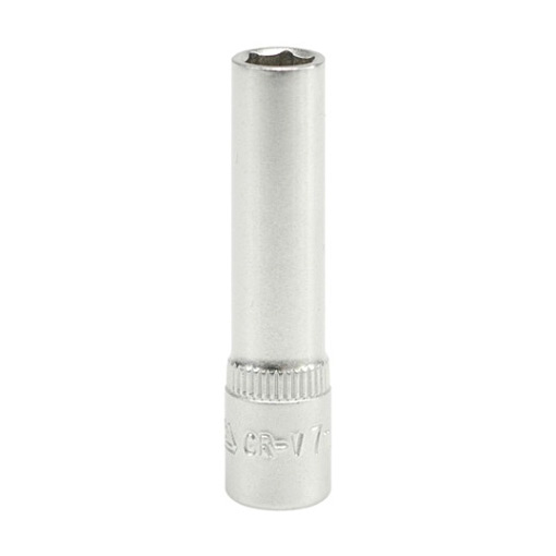 Yato 7 mm, 1/4 Inch Sq. Drive Hexagonal Deep Socket 6PT, YT-1418