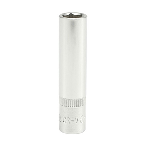 Yato 8 mm, 1/4 Inch Sq. Drive Hexagonal Deep Socket 6PT, YT-1419