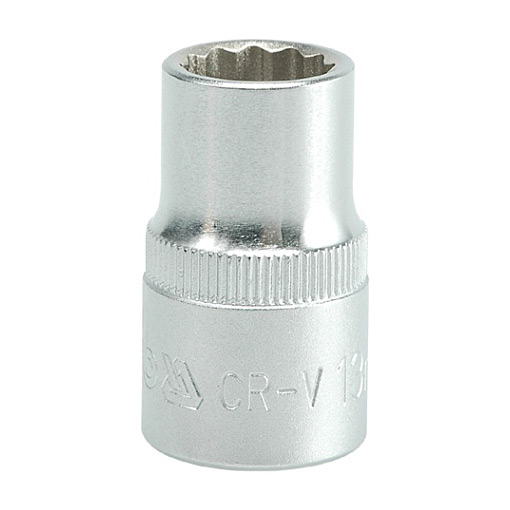Yato 13 mm, 1/2 Inch Sq. Drive Bi-Hexagonal Socket 12PT, YT- 1275