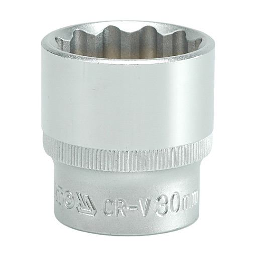 Yato 30 mm, 1/2 Inch Sq. Drive Bi-Hexagonal Socket 12PT, YT- 1291