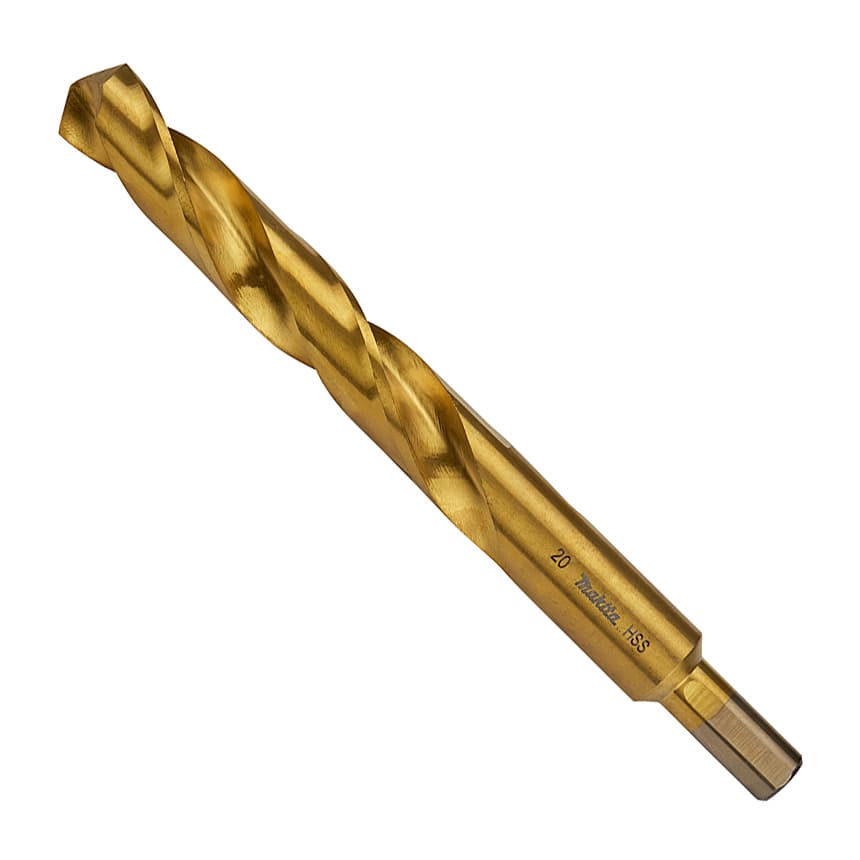 Makita 20 mm HSS-Tin Metal Drill Bits, D-65800