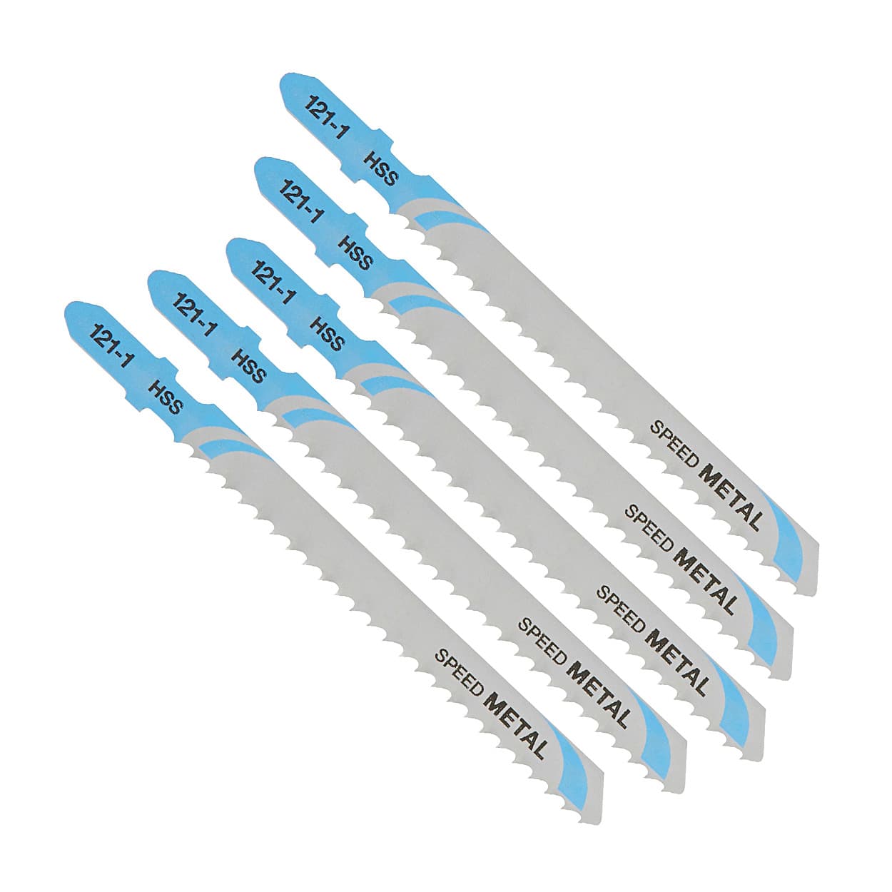 Dewalt 100 x 72 mm High Speed Steel Jigsaw Blades For Metal (T127D) (Pack of 5 Pcs), DT2163-QZ — view 1