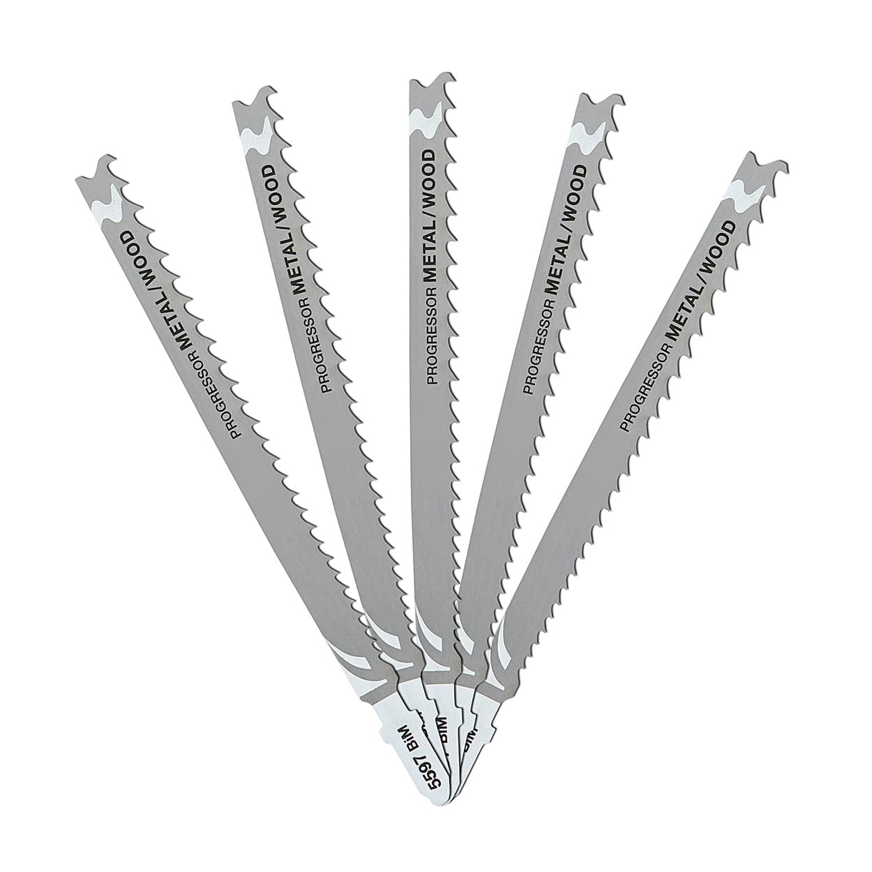 Dewalt 132 x 101 mm Extreme BiMetal Jigsaw Blade For Wood & Metal (T345XF) (Pack of 5 Pcs), DT2059-QZ — view 1