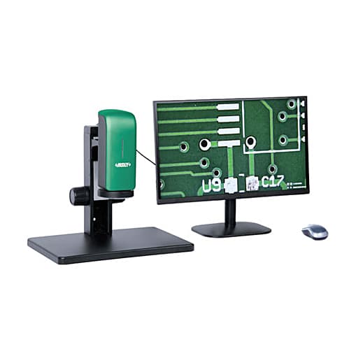 Insize 27.4 - 163X Auto Focus Digital Microscope with Display, 5319-AF290 — view 1