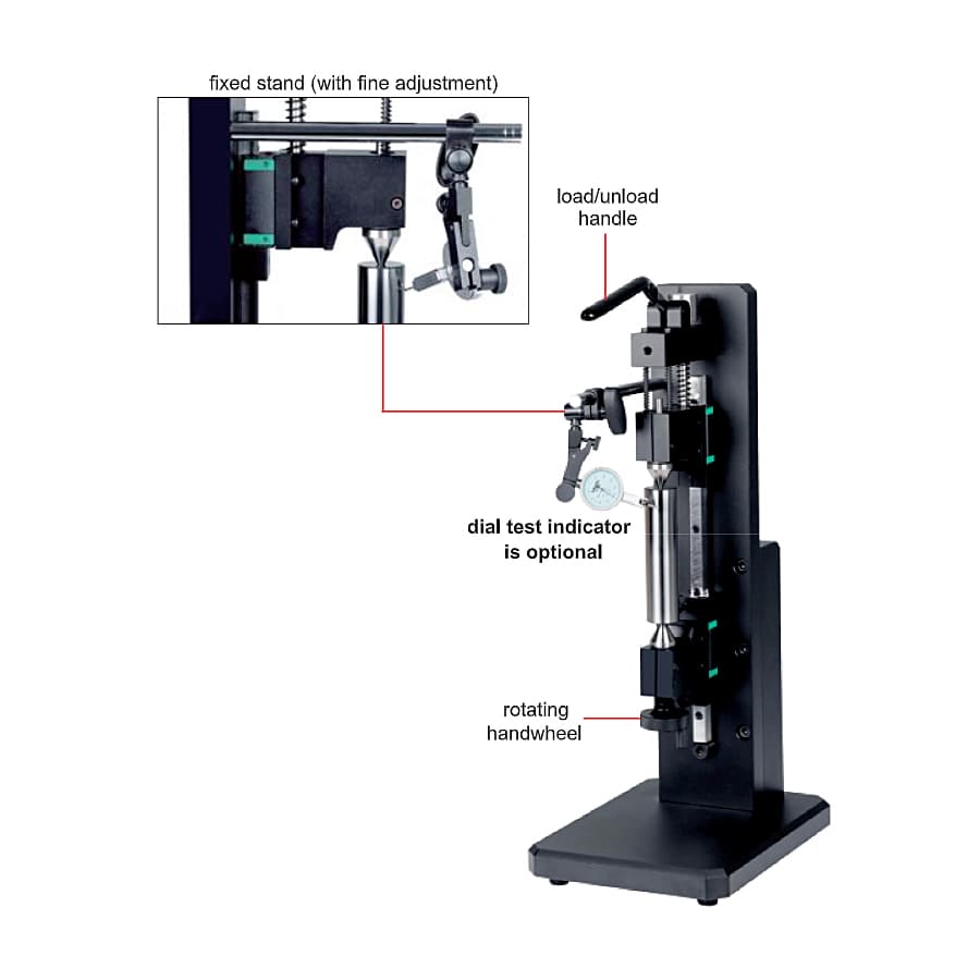Insize 170 mm Vertical Bench Center, 4743-170 — view 2