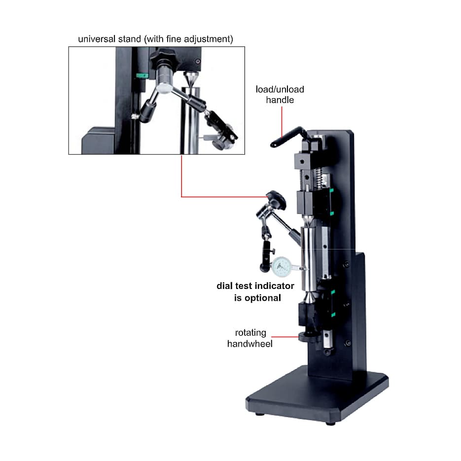 Insize 170 mm Vertical Bench Center, 4743-171 — view 2