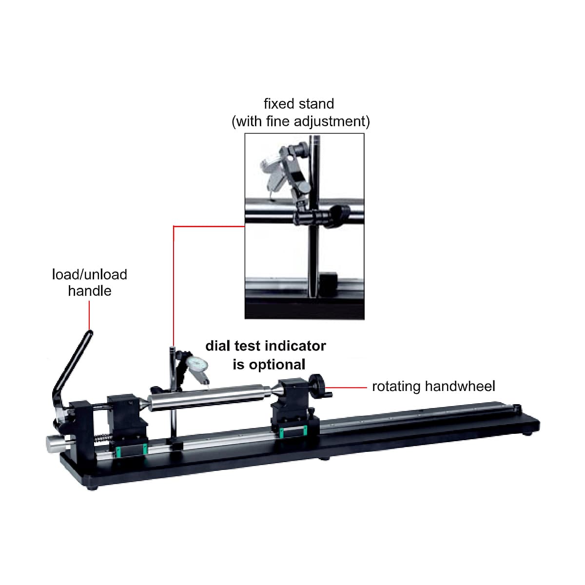 Insize 600 mm Bench Center, 4744-600 — view 2